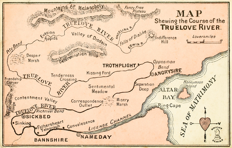 Illustration for article titled These Rarely Seen Maps Turn Earth Into A Land From A Fantasy Novel